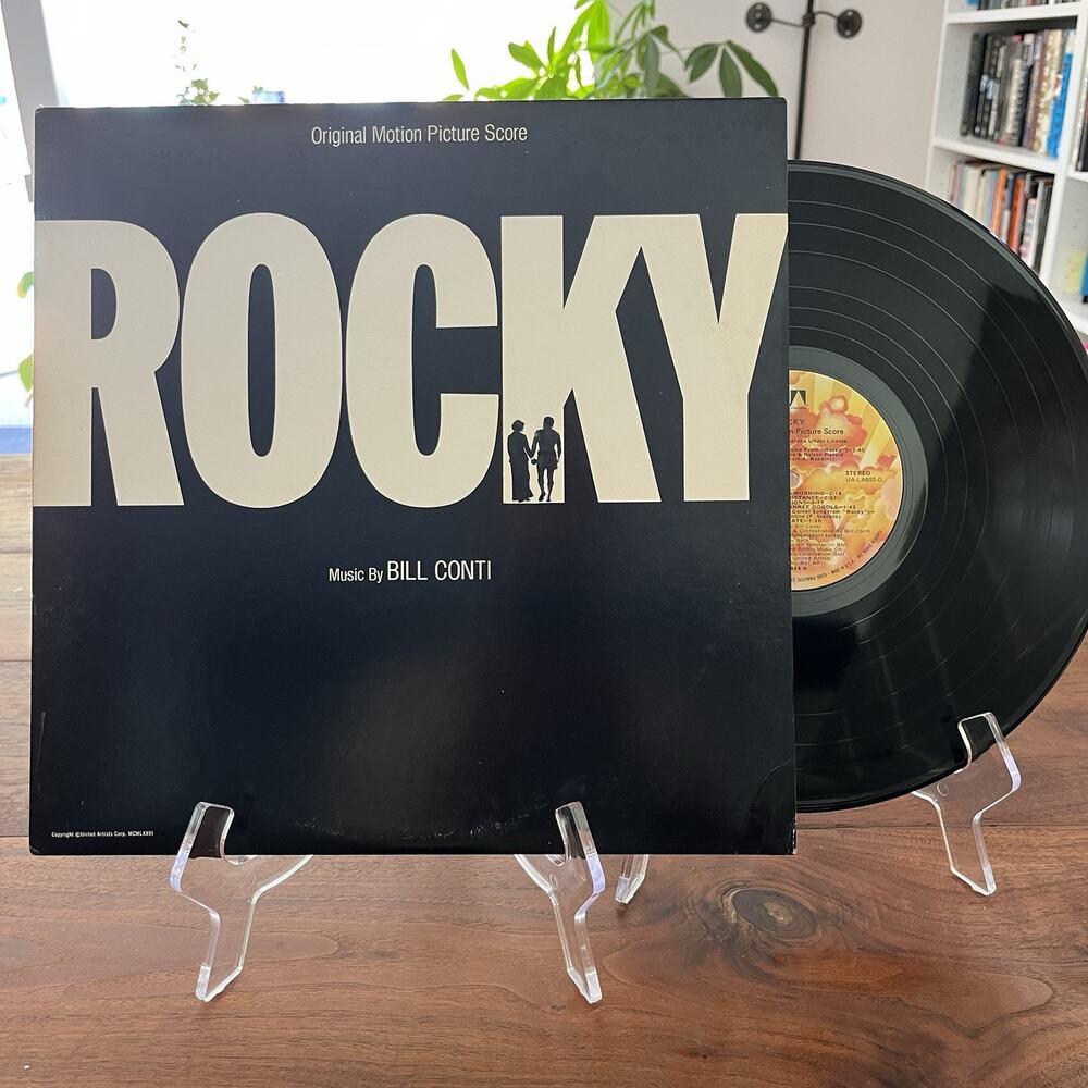Bill Conti Rocky Original Soundtrack Vinyl LP 1976 United Artists UA-LA693-G